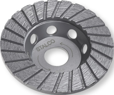 STALCO TARCZA DIAMENTOWA SZLIFIERSKA 125mm/TURBO S-33212