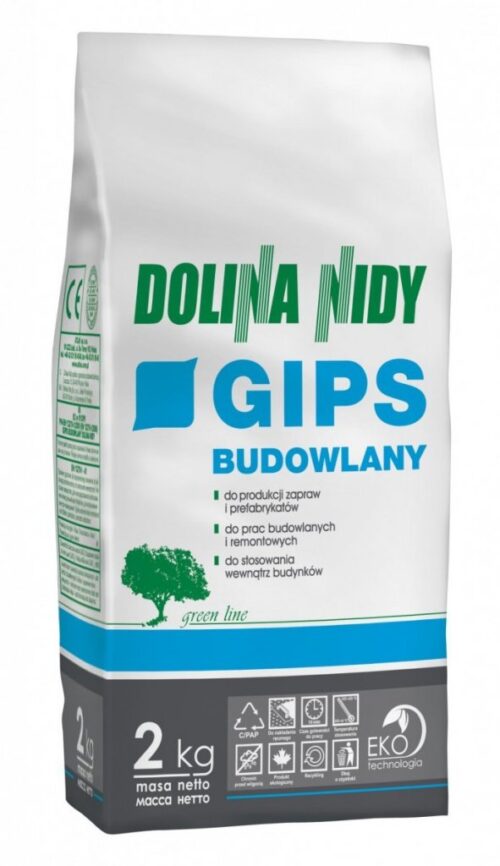 GIPS BUDOWLANY 2KG.NIDA