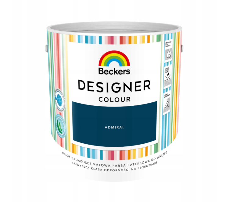 Beckers Designer Admiral Farba Lateksowa 2,5l