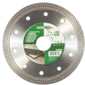 STALCO TARCZA DIAMENTOWA DO CERAMIKI 125mm x 1,4mm S-29214