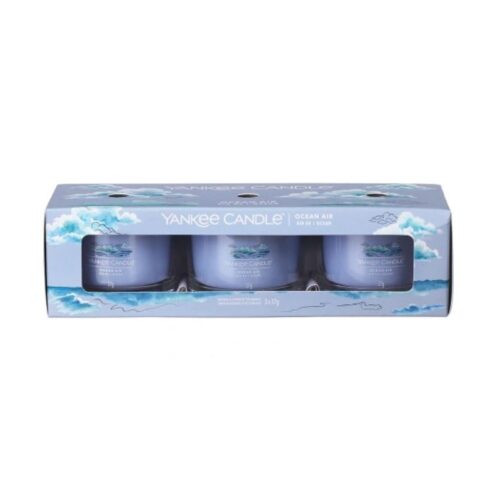 YANKEE CANDLE Świece mini -3 pack OCEAN AIR