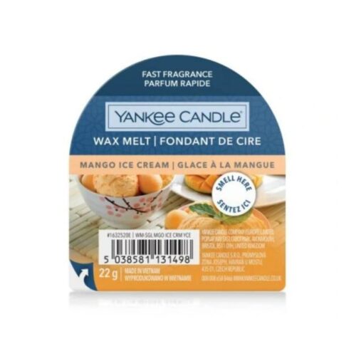 YANKEE CANDLE WOSK 22G  MANGO ICE CREAM