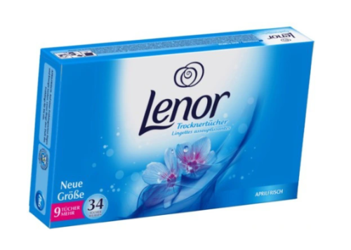 CHUSTECZKI ZAPACHOWE LENOR 34SZT APRILFRISCH