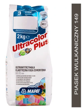 MAPEI ULTRACOLOR PLUS FUGA 149 2KG PIASEK WULKANICZNY