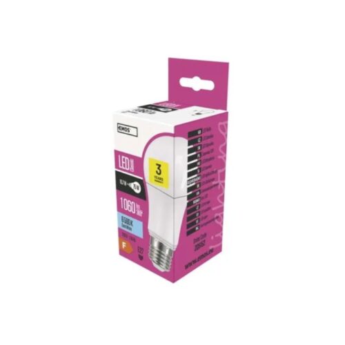 EMOS Żarówka LED CLS A60 10,7W E27 Cold White ZQ5152