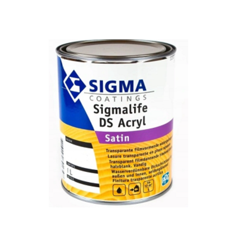 SIGMALIFE DREWNO-LAKIEROBEJCA BAZA DS ACRYL 1701 1L SATYNA