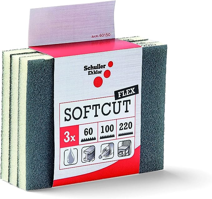 Schuller Poduszka Ścierna P60/100/120 3szt SOFTCUT FLEX 60150