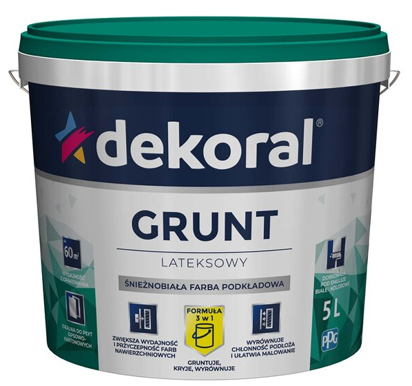 DEKORAL GRUNT LATEKSOWY 5L