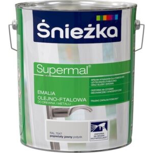 ŚNIEŻKA SUPERMAL POPIELATY JASNY  10L RAL 7047