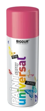 SPRAY RÓŻOWY RAL 4003 400ML BIODUR