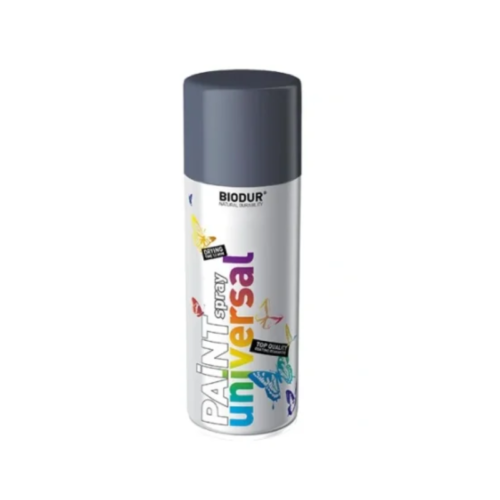 SPRAY SZARY CIEMNY RAL 7024 400ML BIODUR