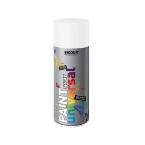 SPRAY BIAŁY MAT RAL 9010 400ML BIODUR