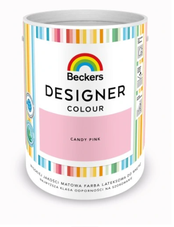 Beckers Designer Candy Pink Farba Lateksowa 5l (55)