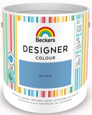 Beckers Designer Sea Blue Farba Lateksowa 2,5l (59)