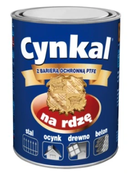 Cynkal Farba na Rdzę Żółty Gruntoemalia 0,7l Ral 1018