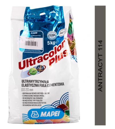 MAPEI ULTRACOLOR PLUS FUGA 114 5KG ANTRACYT