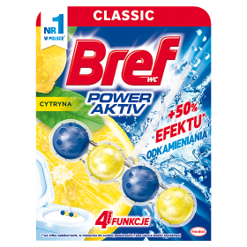 BREF WC KULKI POWER LEMON