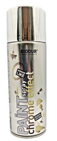 SPRAY CHROM SREBRNY 400ml BIODUR