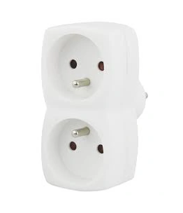 EMOS Rozgałęźnik 2x P0028 N