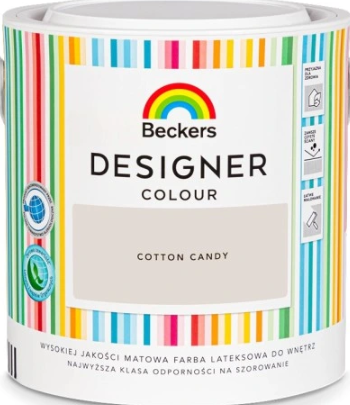 Beckers Designer Cotton Candy Farba Lateksowa 2,5l (27)