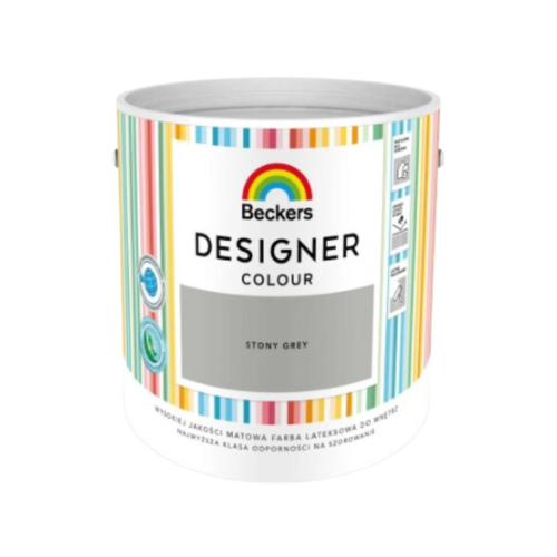 Beckers Designer Stony Grey Farba Lateksowa 2,5l (39)