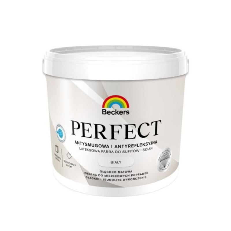 Beckers Perfect White Farba ANTI-REFLECTIVE 9L