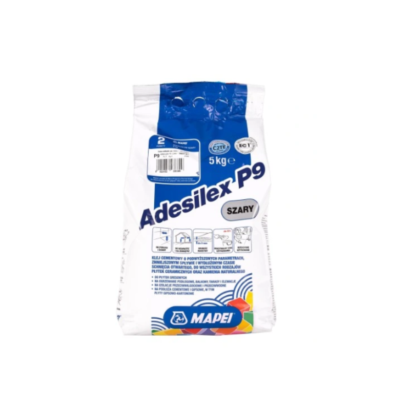 MAPEI Klej do płytek ADESILEX P9 5kg szary