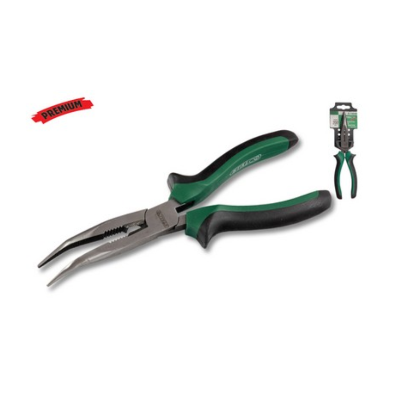 STALCO SZCZYPCE WYDŁUŻONE WYGIĘTE 160MM PREMIUM S-14046
