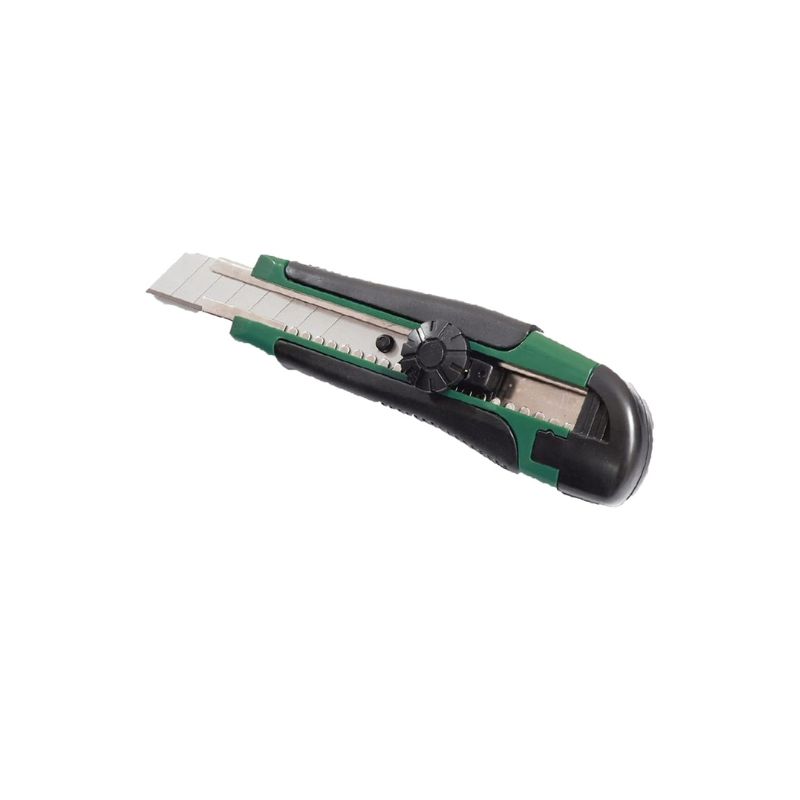 STALCO NÓŻ Z OSTRZEM ŁAMANYM 18mm BL. SKRĘCANA S-17430