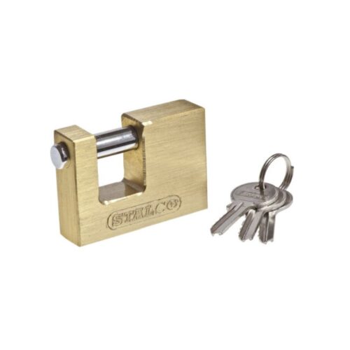 STALCO Kłódka Mosiężna Trzepieniowa 50mm S-40850