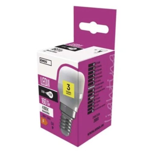 Emos Żarówka led do lodówki Z6913 18W E14