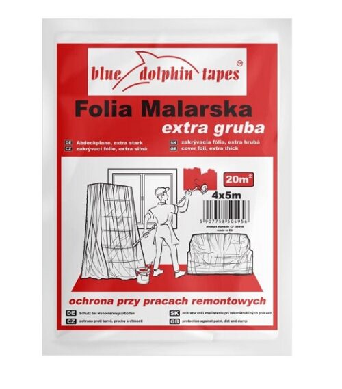 BLUE DOLPHIN 330 Folia BDT EXTRA GRUBA  CF-890EP 4m x 5m (8/64)