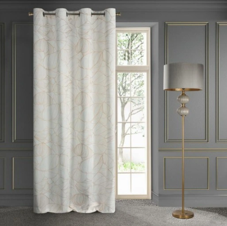 ZASŁONA GOTOWA LC/BLANCA1/ZAS 140X250 PRZEL B+ZŁOT