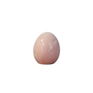 WIELKANOC FIGURKA CERAMICZNA NS0158 JAJO RÓŻOWE