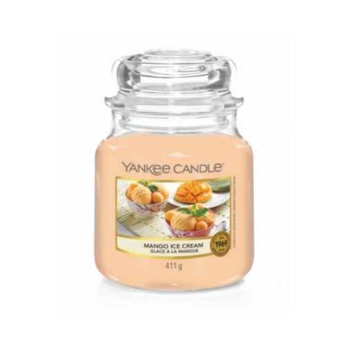 YANKEE CANDLE SŁOIK MAŁY MANGO ICE CREAM
