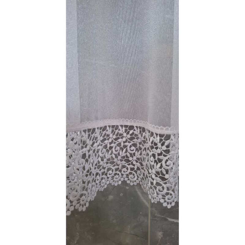 Zestaw Firana Gładka z Gipiurę wys.150cm szer.360