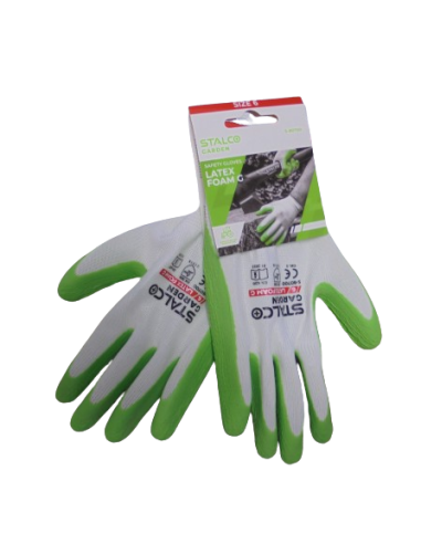 STALCO Rękawice Latex Foam Garden "6" S-80700