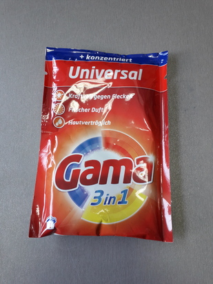 ŻEL DO PRANIA SASZETKA GAMA 50ML