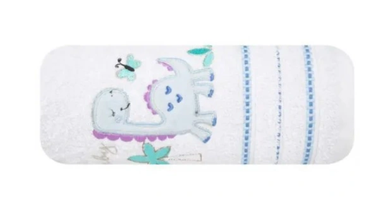 RĘCZNIK DZIECIĘCY Z KAPTUREM 75X75  RE/D/BABY29/B+NI