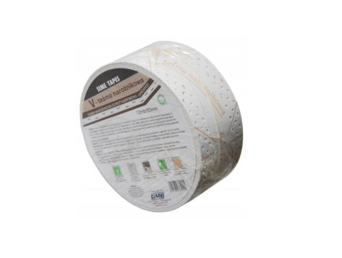 TAŚMA AMERYKAŃSKA NAROŻNIKOWA DO PŁYT GIPSOWYCH V-12 (50mmx12m) SIME TAPES
