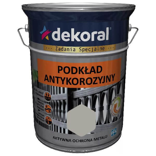5248_5901457159981_1685966020 Dekoral Unikor Podkład Antykorozyjny Szary Ral 7045 5L
