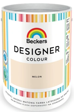 Beckers Designer Melon Farba Lateksowa 5l (37)
