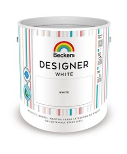 Beckers Designer White Farba Lateksowa Biała 2,5l