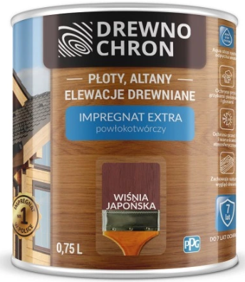 3263_5904000005186_1682090282 Drewnochron Extra Impregnat Powłokotwórczy Mahoń 0,75l