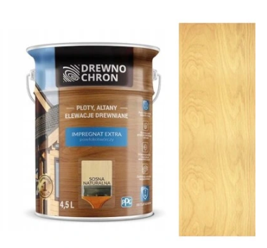 Drewnochron Extra Impregnat Powłokotwórczy Sosna Naturalna 4,5l