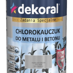 Dekoral Unikor Podkład Antykorozyjny Szary Ral 7045 5L