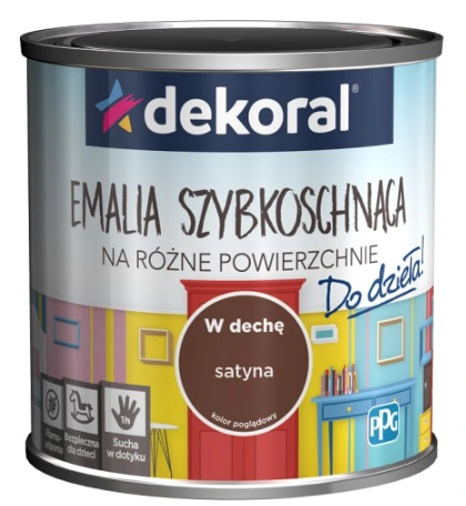 Dekoral Akrylux Emalia W Dechę Satyna  0,2l