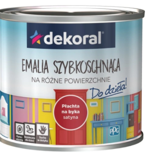 Jedynka Farba Olejna Drewno i Metal Mahoń Połysk 0,9l