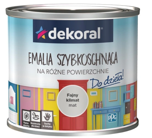 Dekoral Akrylux Emalia Fajny Klimat Mat 0,5l