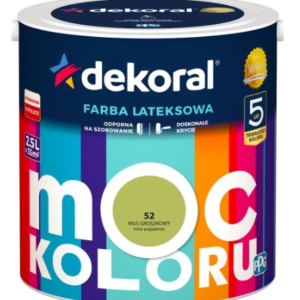 Dekoral Moc Koloru Mus Groszkowy 2,5l Akrylit W Farba
